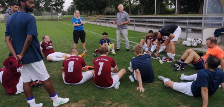 Nach dem Freundschaftsspiel gegen SG Nürnberg am 19.07.19