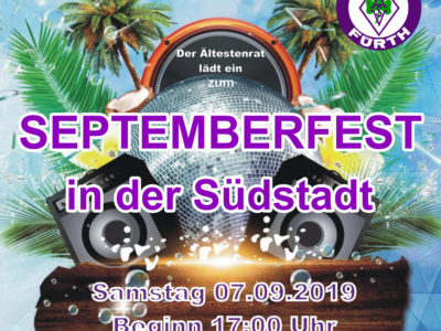 Septemberfest in der Südstadt 7.9.19